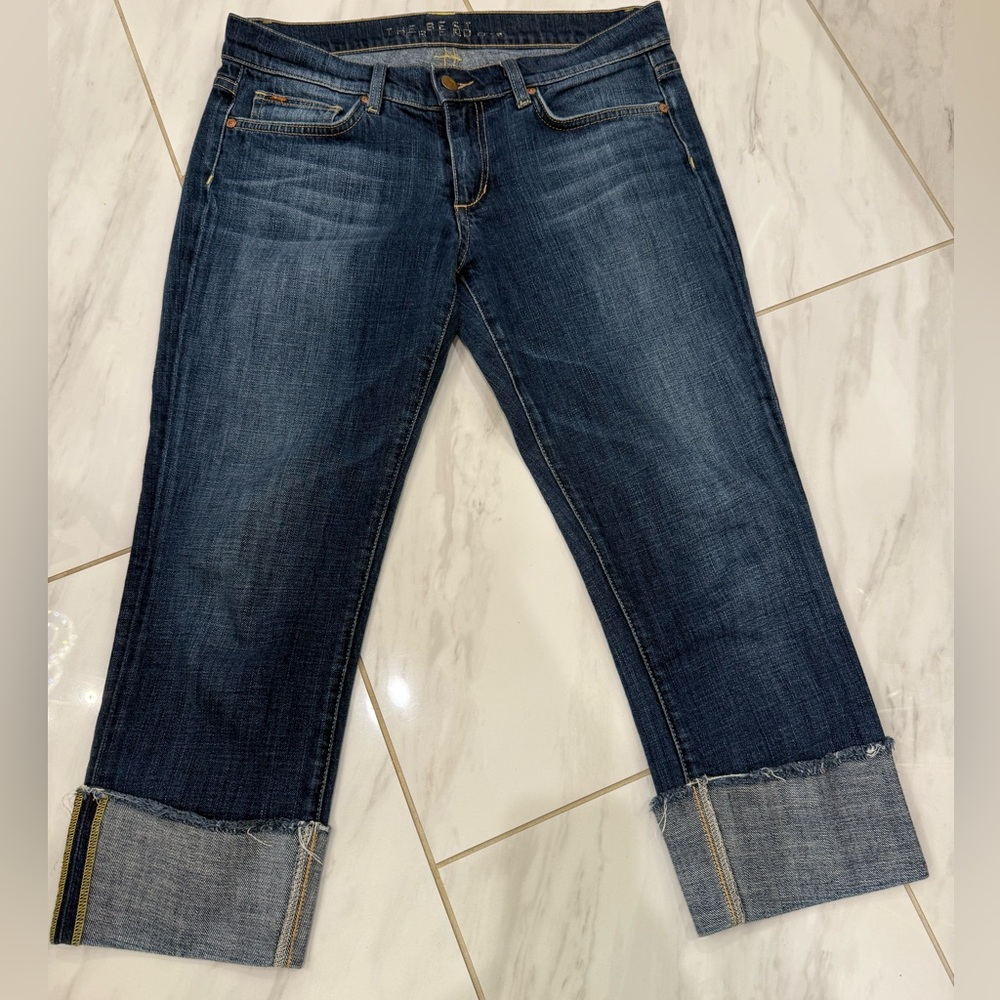 Joe's Jeans Blue Cropped Ankle Denim